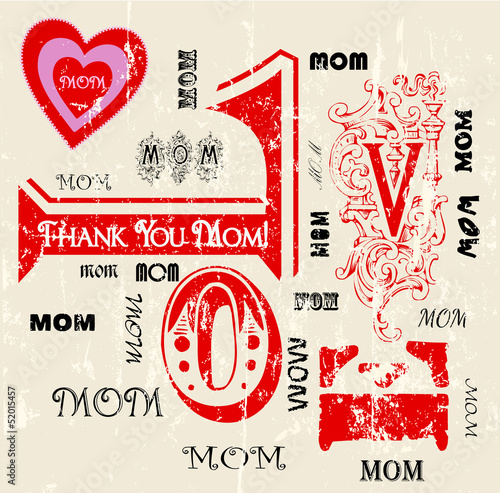 Mother's day Illustration