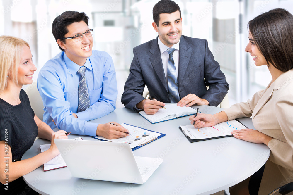 Business team working Business team working