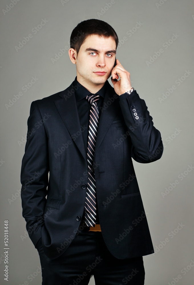 man talking on phone man talking on phone