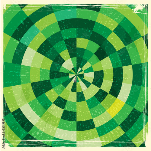 Abstract retro background