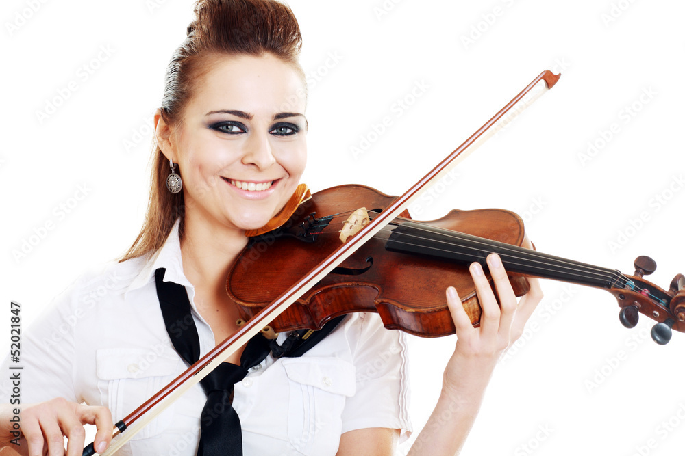 Violinist girl