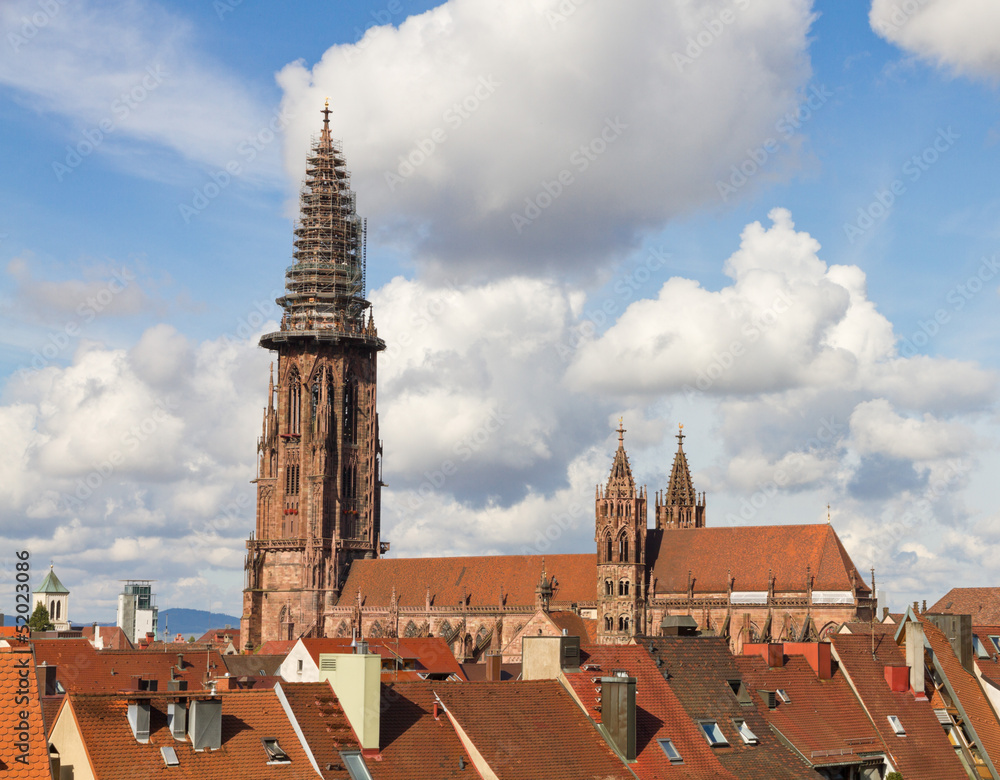 old town Freiburg im Breisgau, Germany