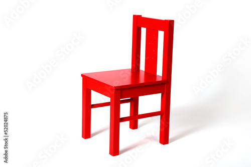 Petite chaise rouge