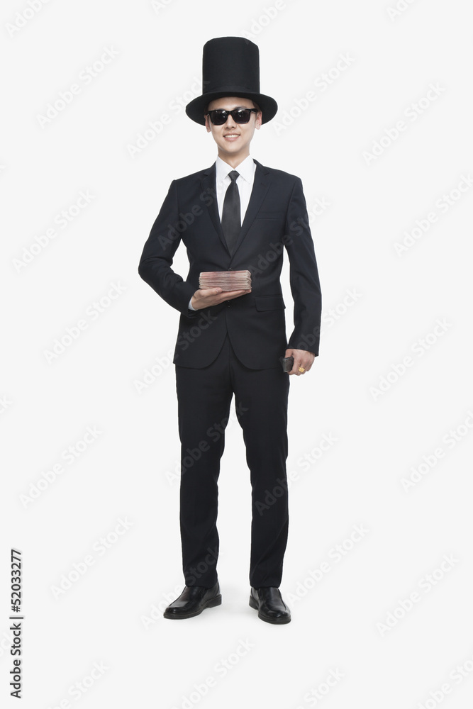 Rich Man Holding Money Rich Man Holding Money