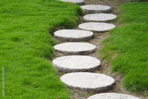 Obraz na płótnie garden path w salonie