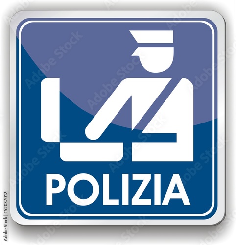 panneau polizia