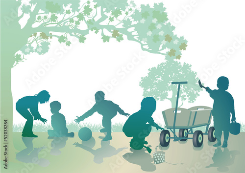 Kinder in der Sandkiste