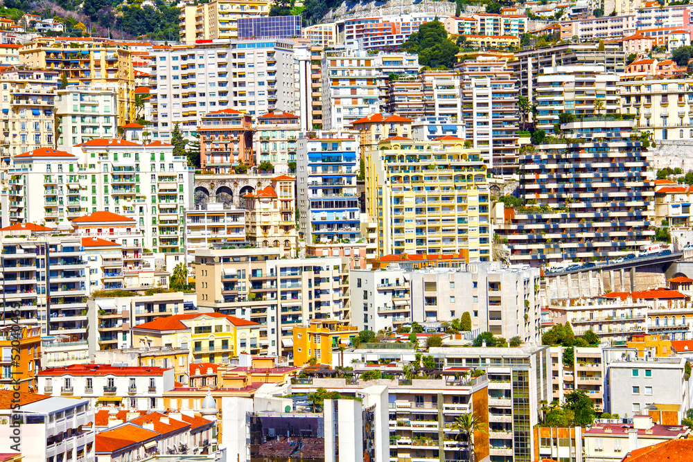 Buildings in Monte Carlo, Monaco