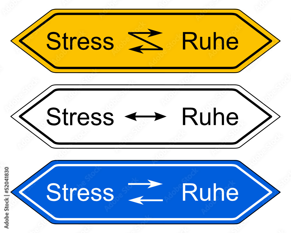 Wegweiser Stress und Ruhe