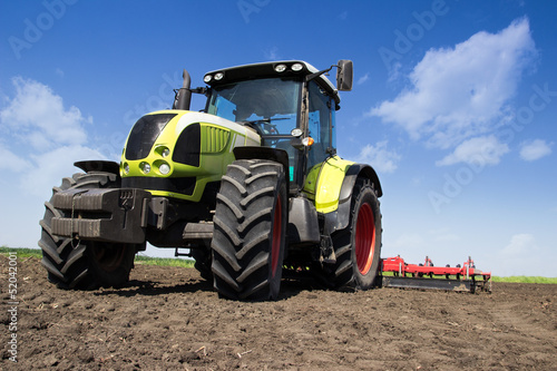 Tractor is ready for action