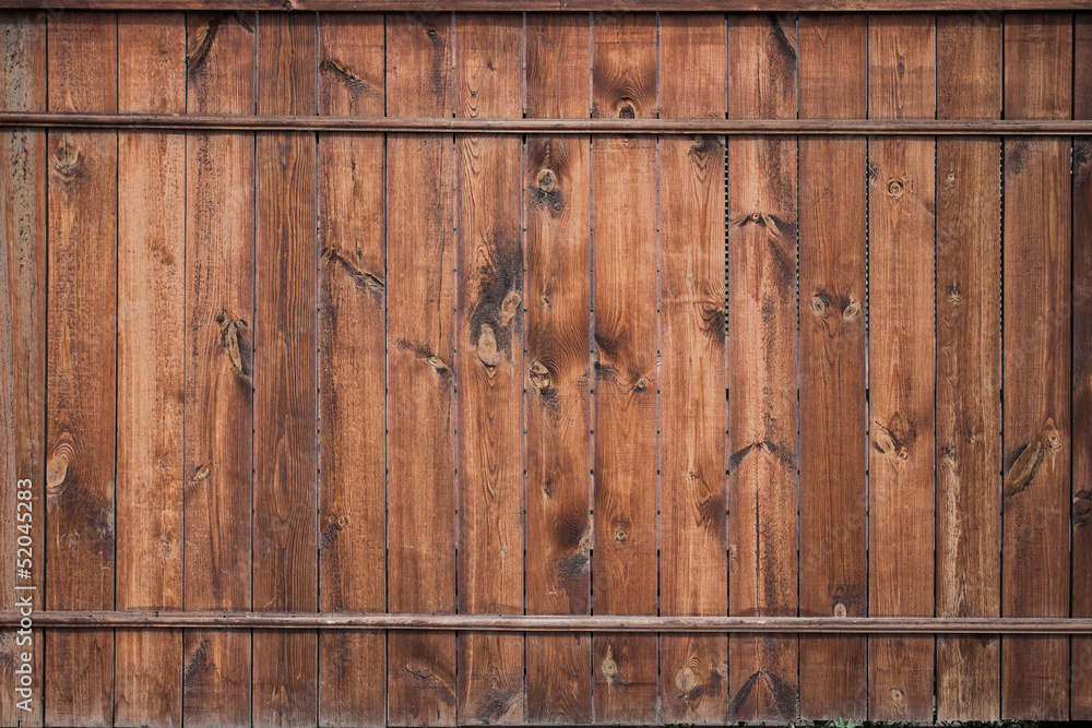 Naklejka premium wooden wall