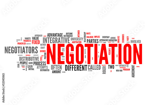 Negotiation (tag cloud)