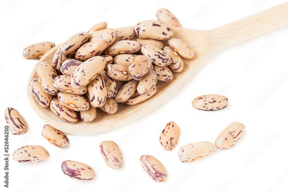 Obraz premium Beans on white background