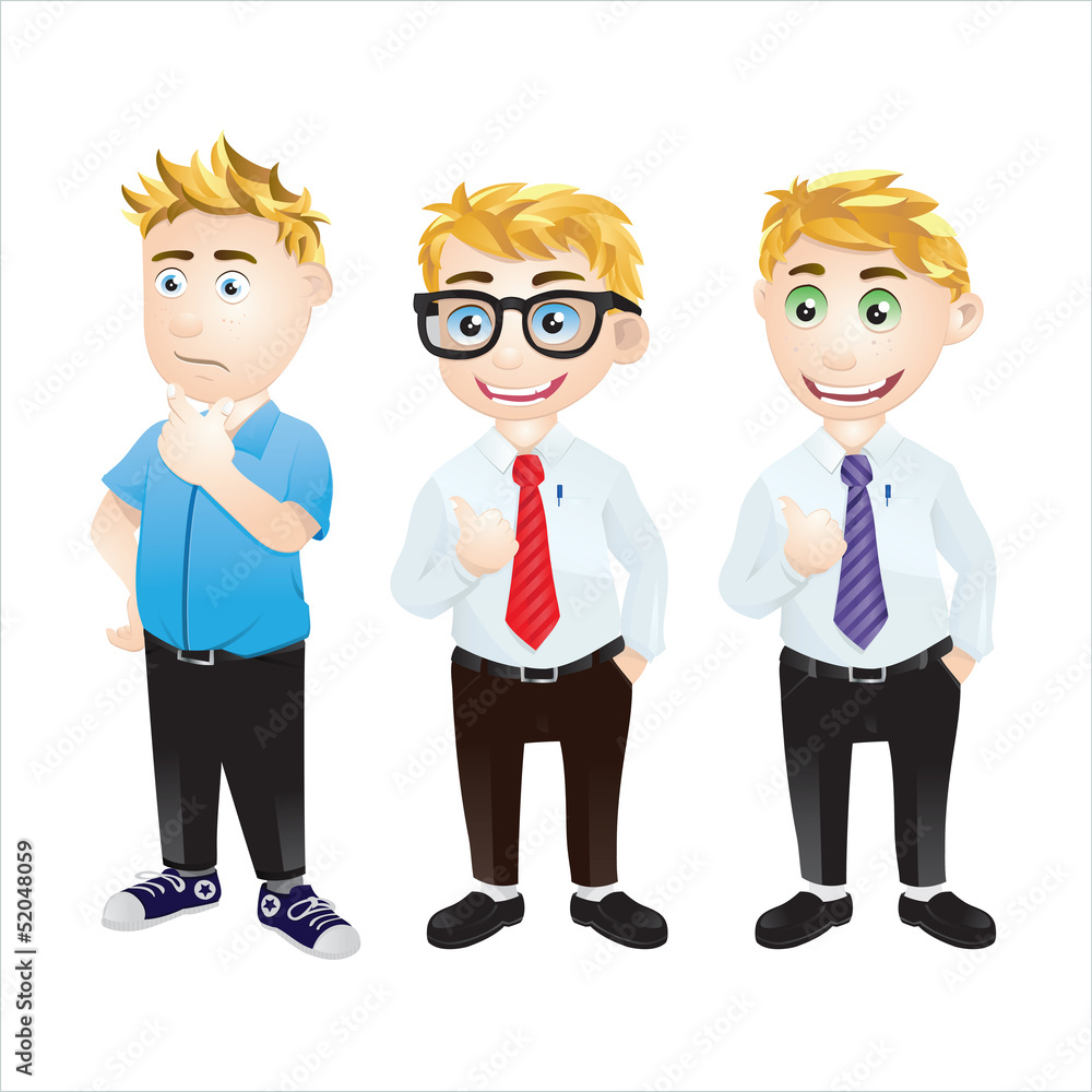 Character Office Worker Character Office Worker