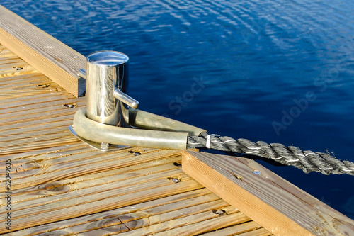 New poller on the pier