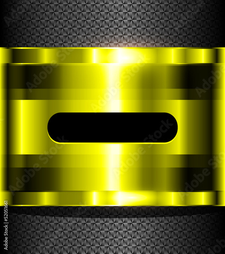 Metallic background shiny gold