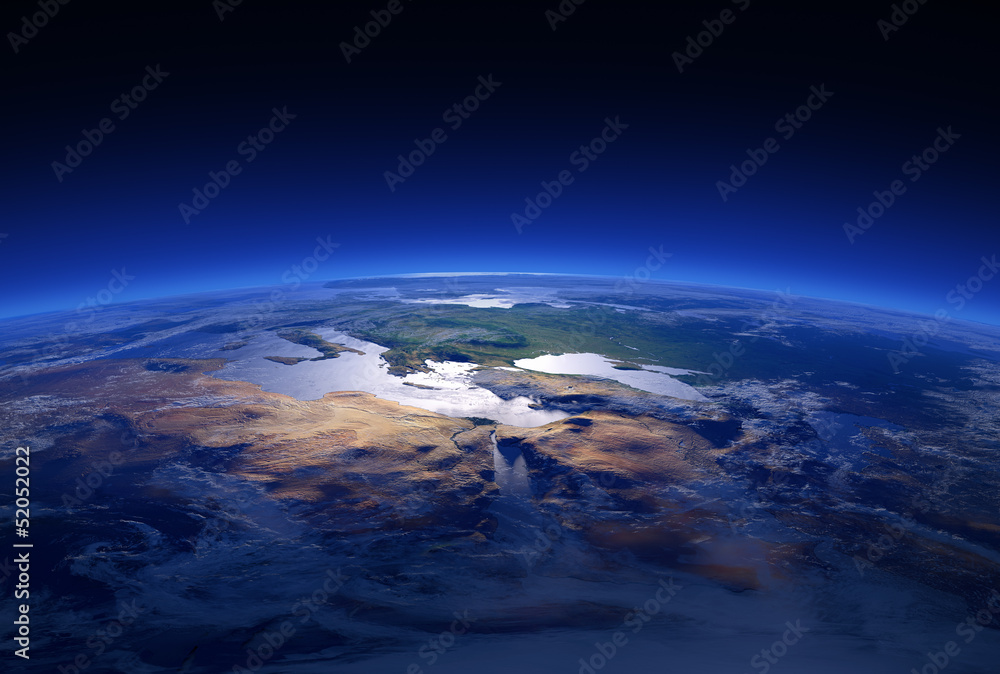 Earth Close-up 3d Series: Mediterranean Countries