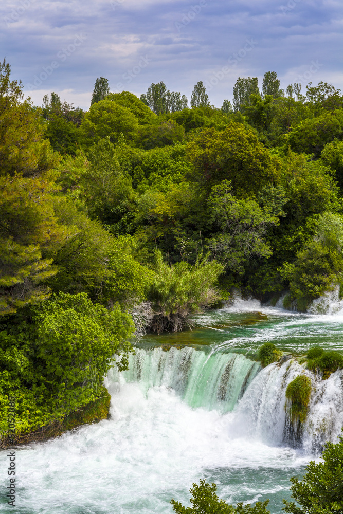 Obraz premium Nationalpark Krka (Kroatien, Dalmatien)