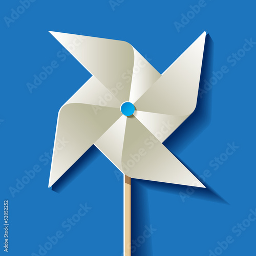 Papiermühle Hintergrund Blau