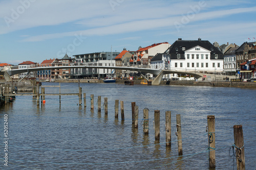 Tableau sur toile Fredrikstad, small Norwegian town
