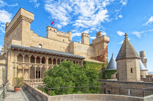 Olite Castle   in Navarra, Spain