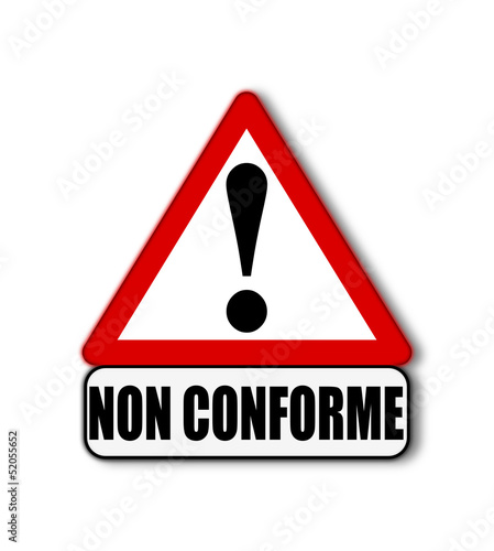 Attention non conforme