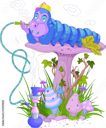 The Blue Caterpillar