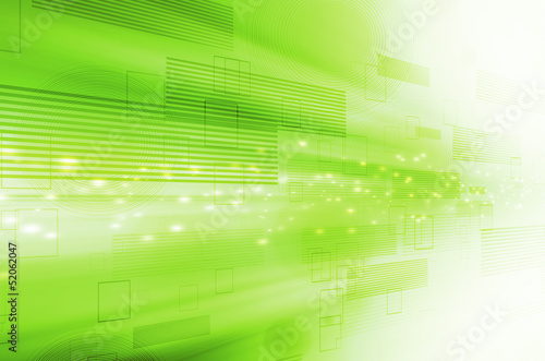 abstract green technology background.