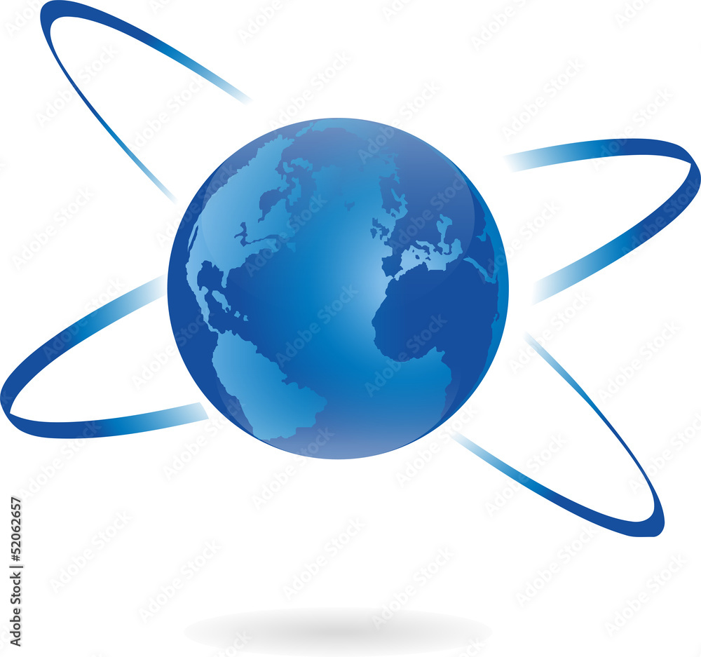 Erde, Globus, Weltkugel, Logo, Zeichen