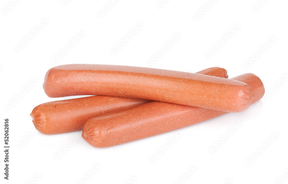 Three sausages Three sausages