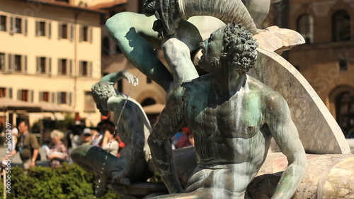 Fountain of Neptune, Florence photo