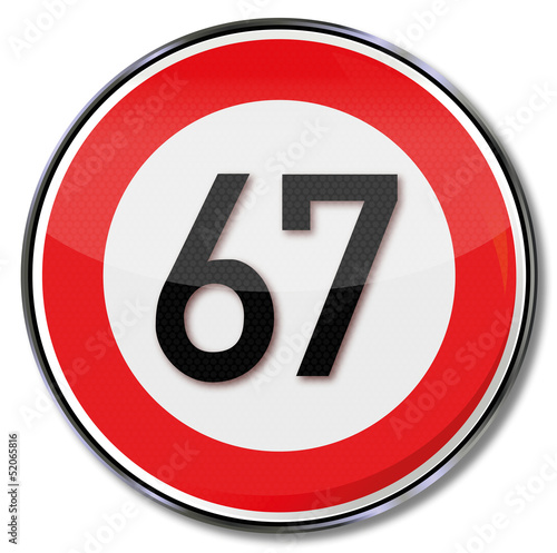 Schild 890