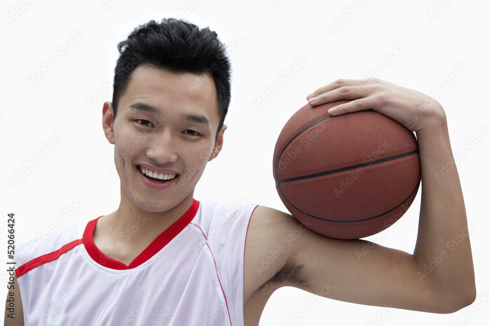 Basketball Player Holding Basketball Basketball Player Holding Basketball