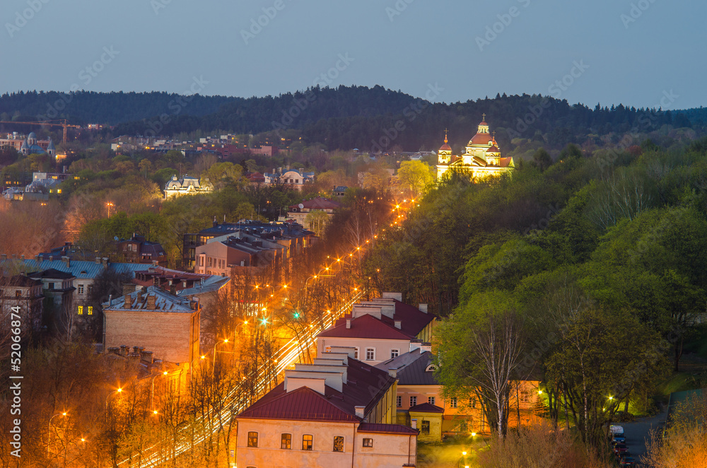 Lithuania. Vilnius in spring