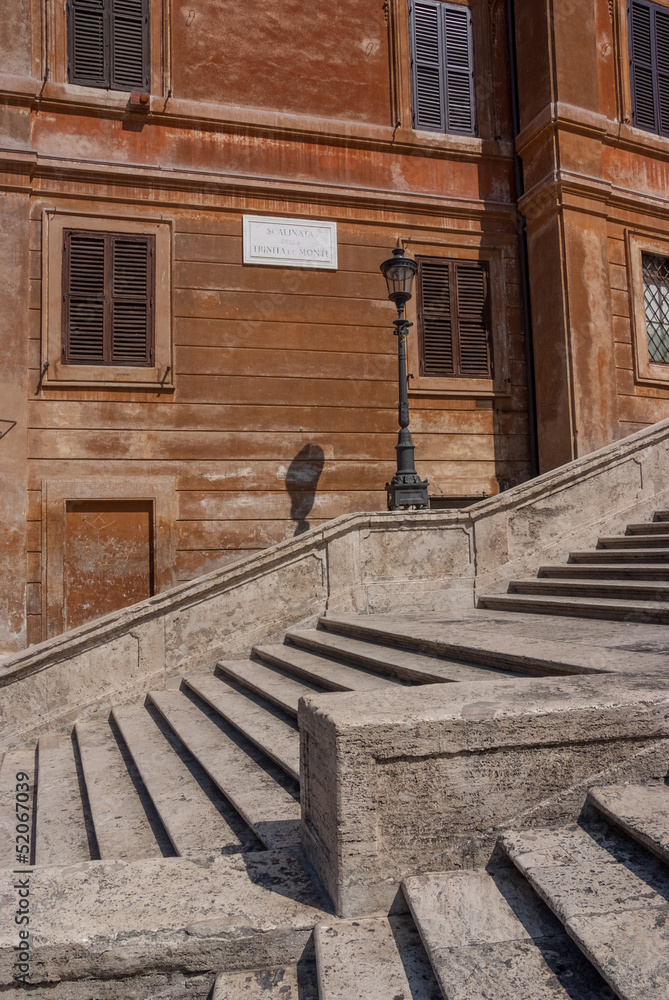Roma, Trinità dei Monti, la scalinata