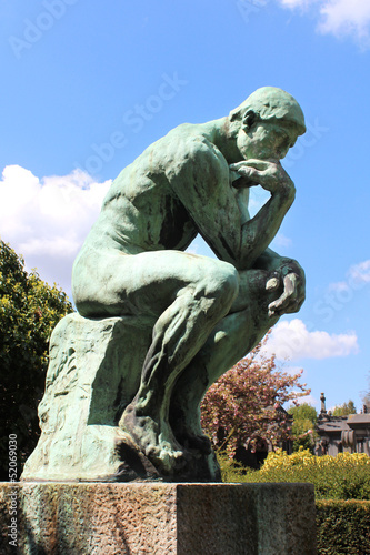 Le Penseur de Rodin (Laeken - Belgique)