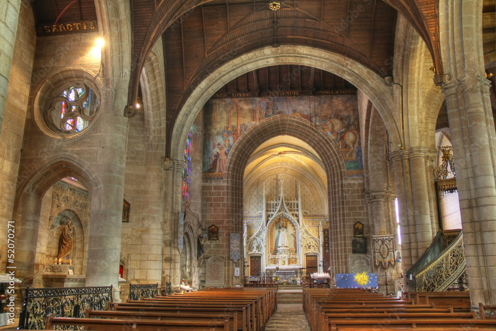 Basilique Notre Dame du roncier à Josselin
