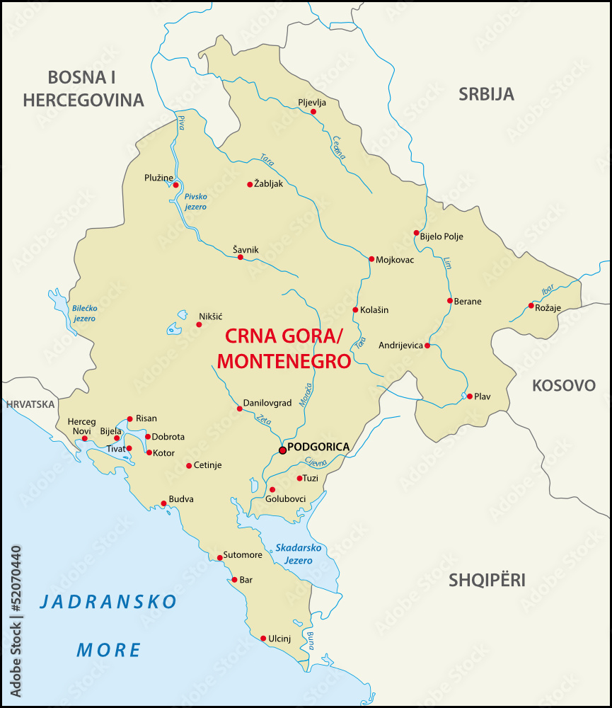 Obraz premium Montenegro