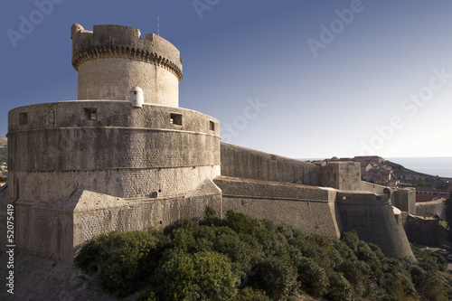 Minceta fortress on the northwest side of city walls photo