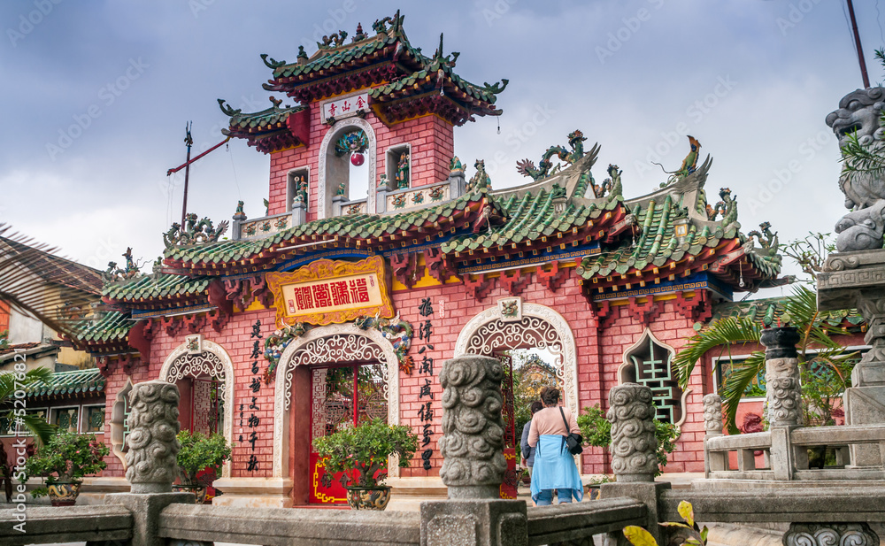 Fototapeta premium Chinese meeting hall in Hoi An
