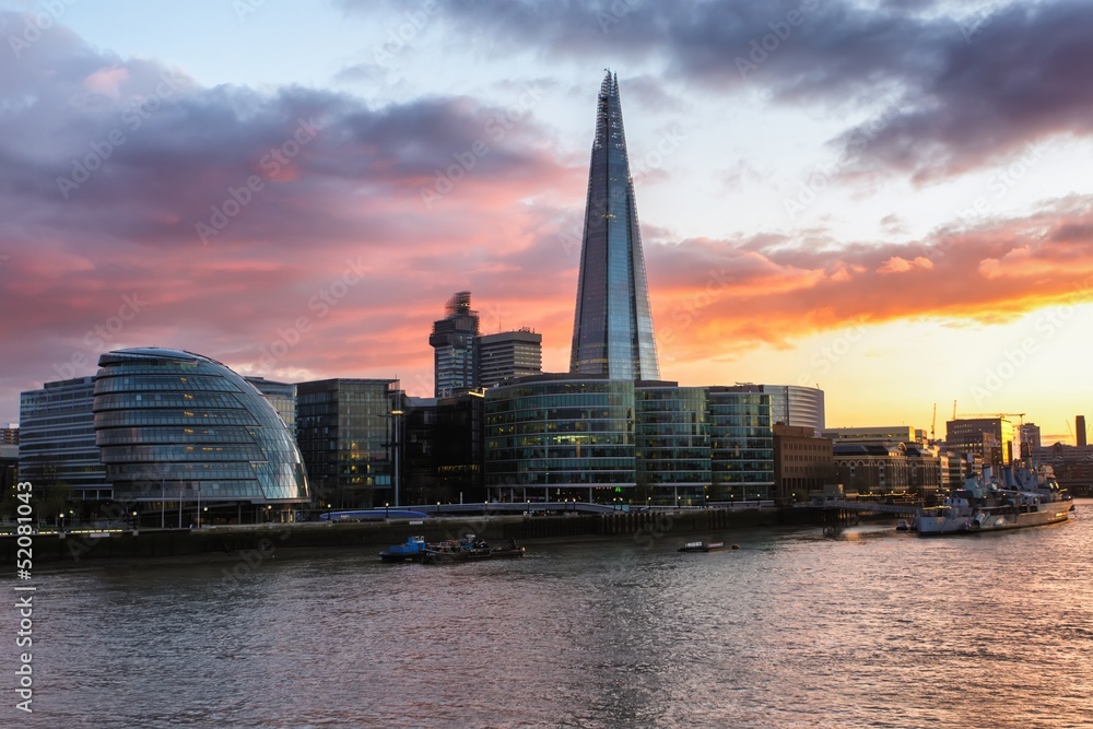 Fototapeta premium London modern skyline