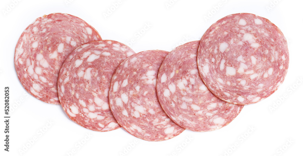 Sliced sausage Sliced sausage