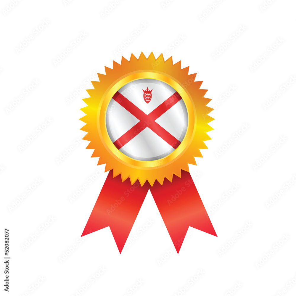 Jersey medal flag Jersey medal flag
