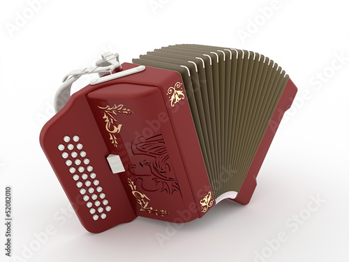 Harmonica red