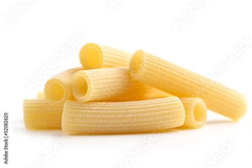 heap of tubular pasta
