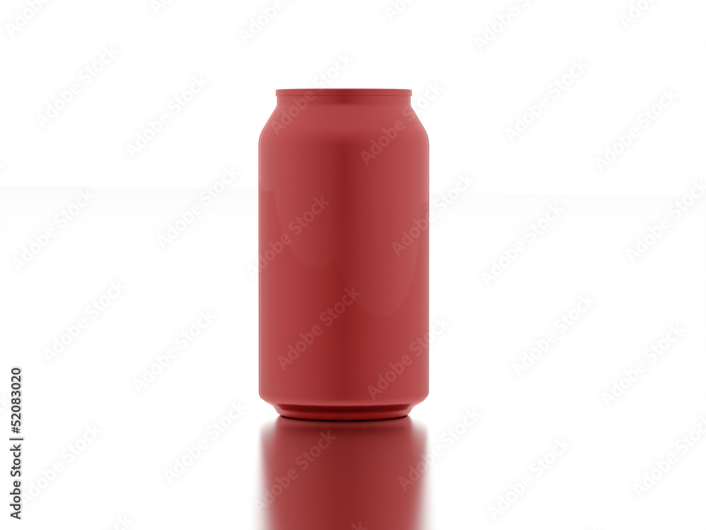 Can red isolated