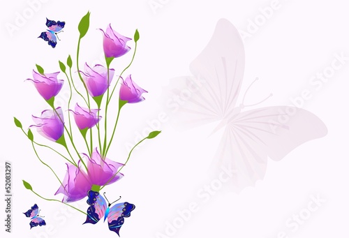 tulipany i motyle