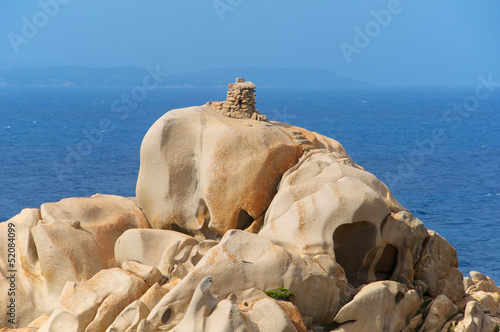 Bilde på lerret Nuraghe Capo testa