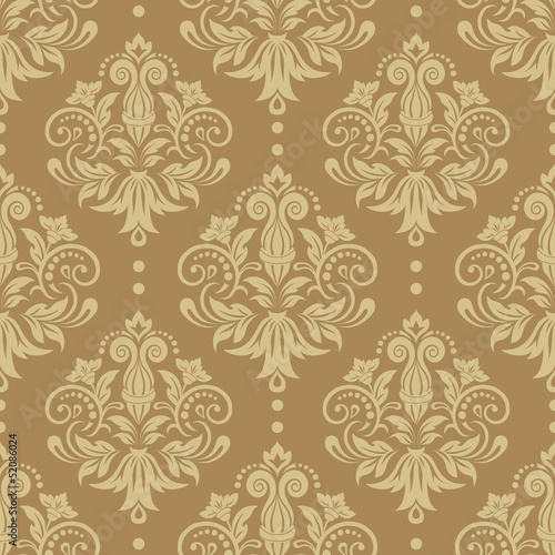 Damask wallpaper