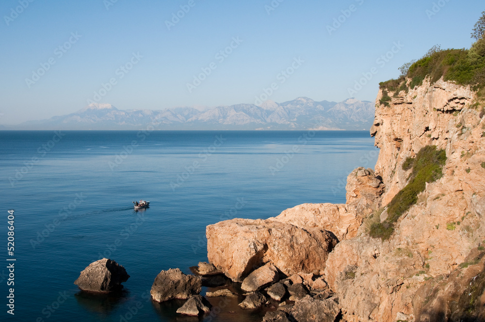 Coast near Antalya (Turkey)